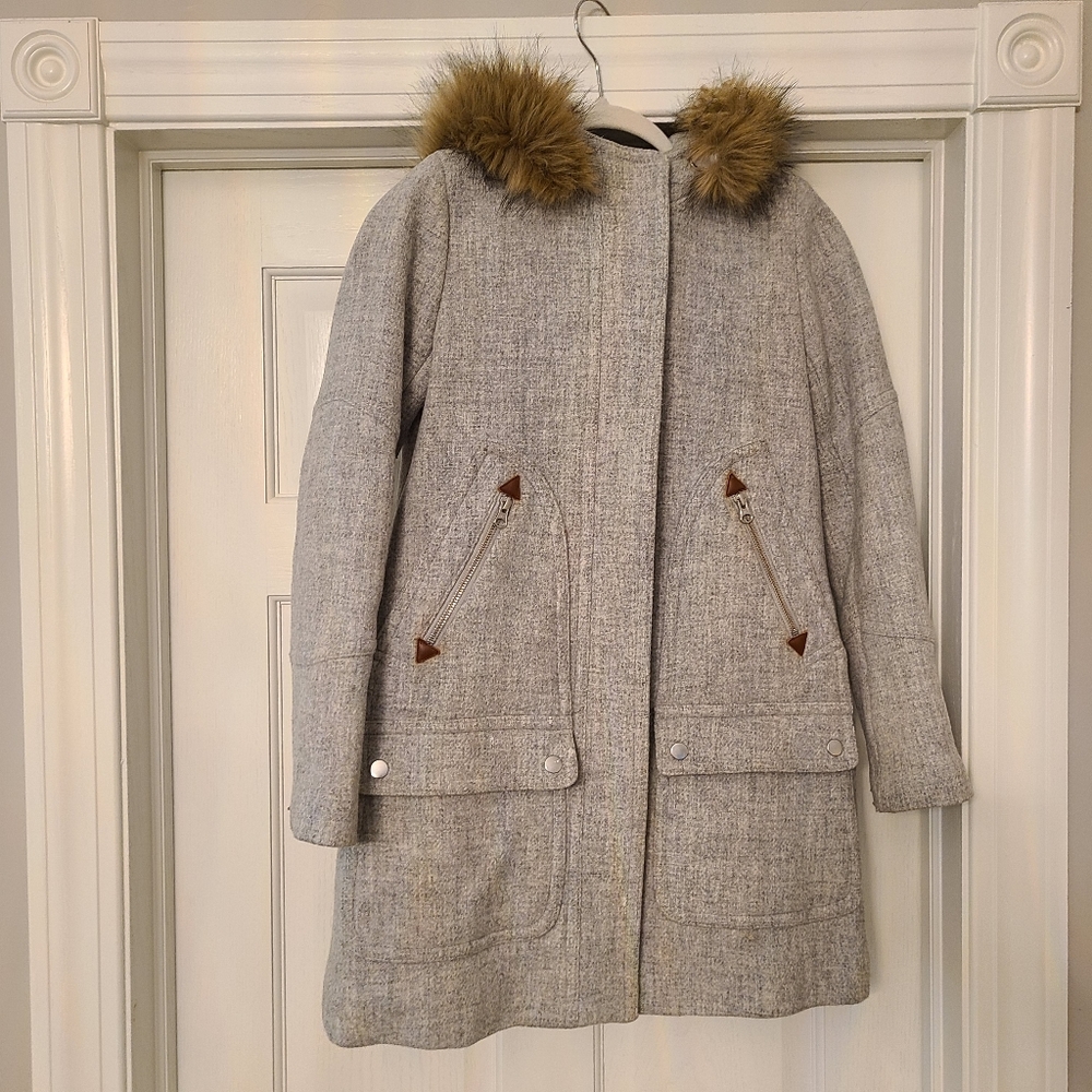 J Crew Chateau Stadium Parka Coat 00